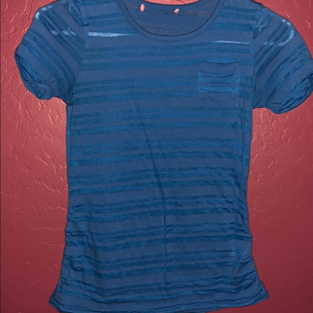 blue shirt